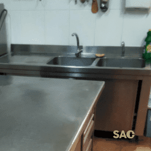 FREGADERO ACERO INOXIDABLE (Maquinaria Panadería)