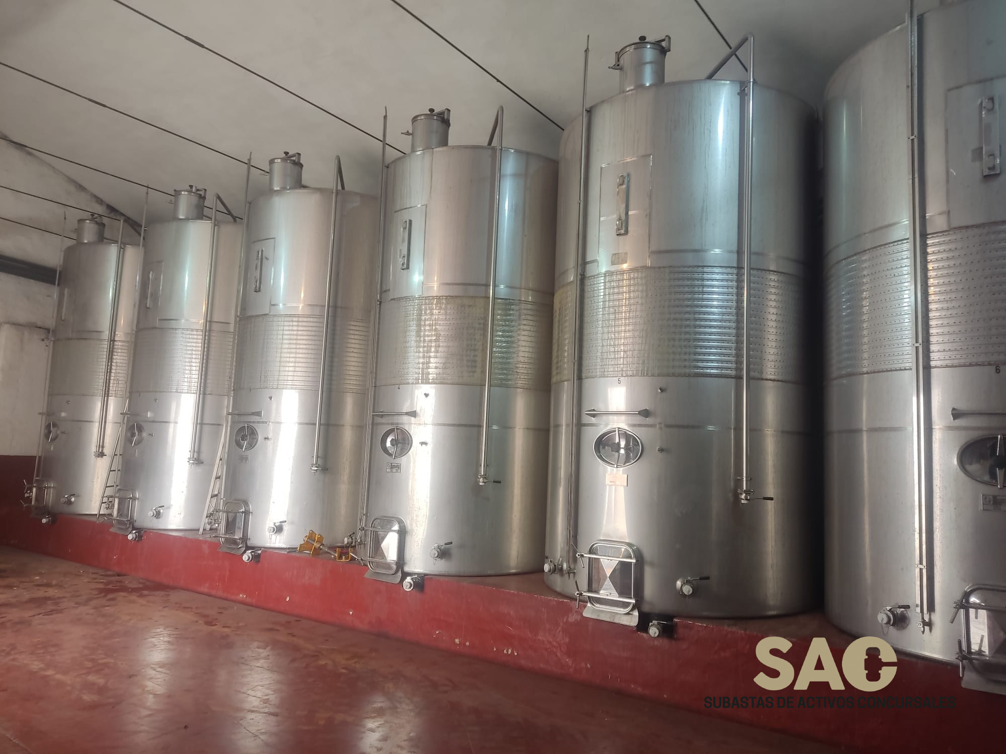 Depósitos Acero Inoxidable 24.000 l.