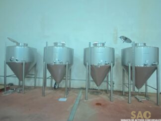 Fermentadora Depósitos Acero Inoxidable 1.150l