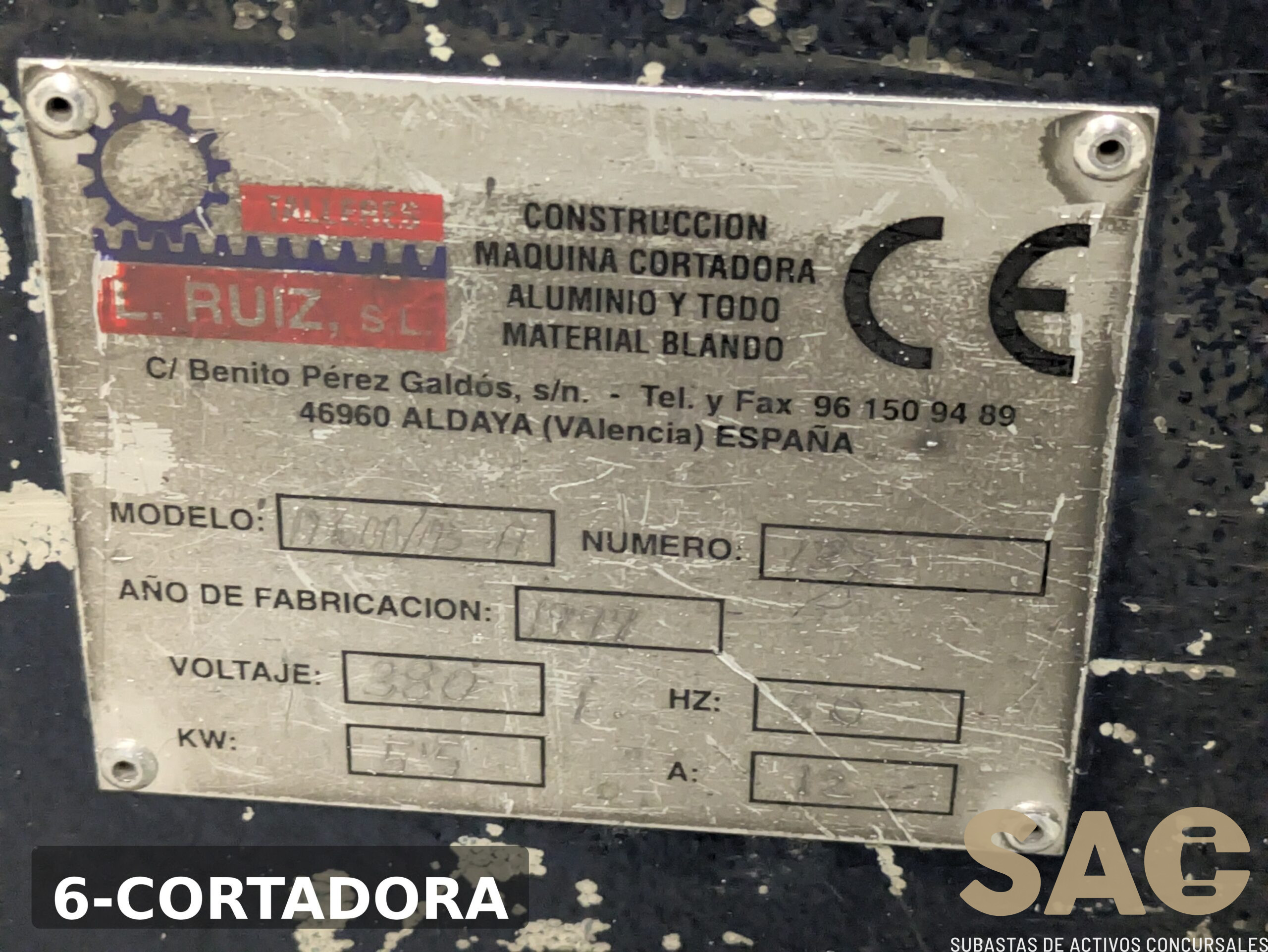 Liquidación de activos PERSIANAS ALAZAN, S.A. (Solicitud de ofertas) - Imagen 31