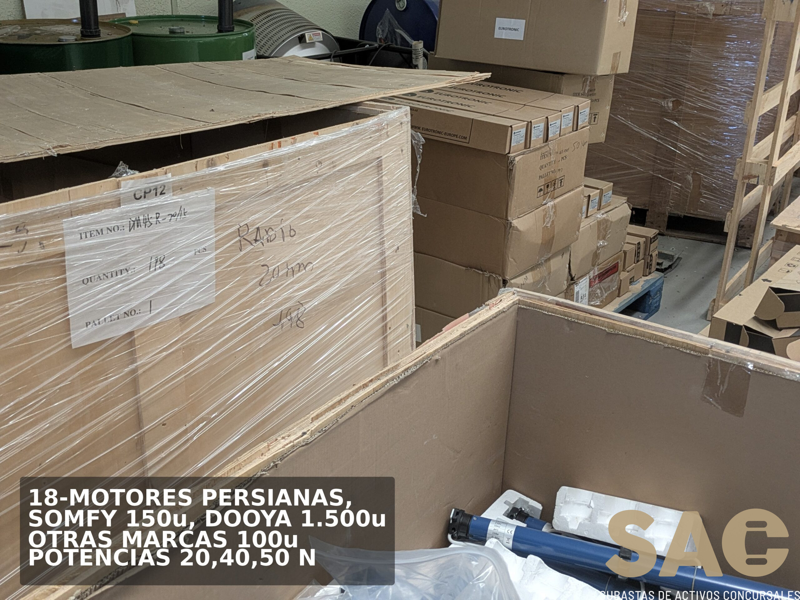 Liquidación de activos PERSIANAS ALAZAN, S.A. (Solicitud de ofertas) - Imagen 67