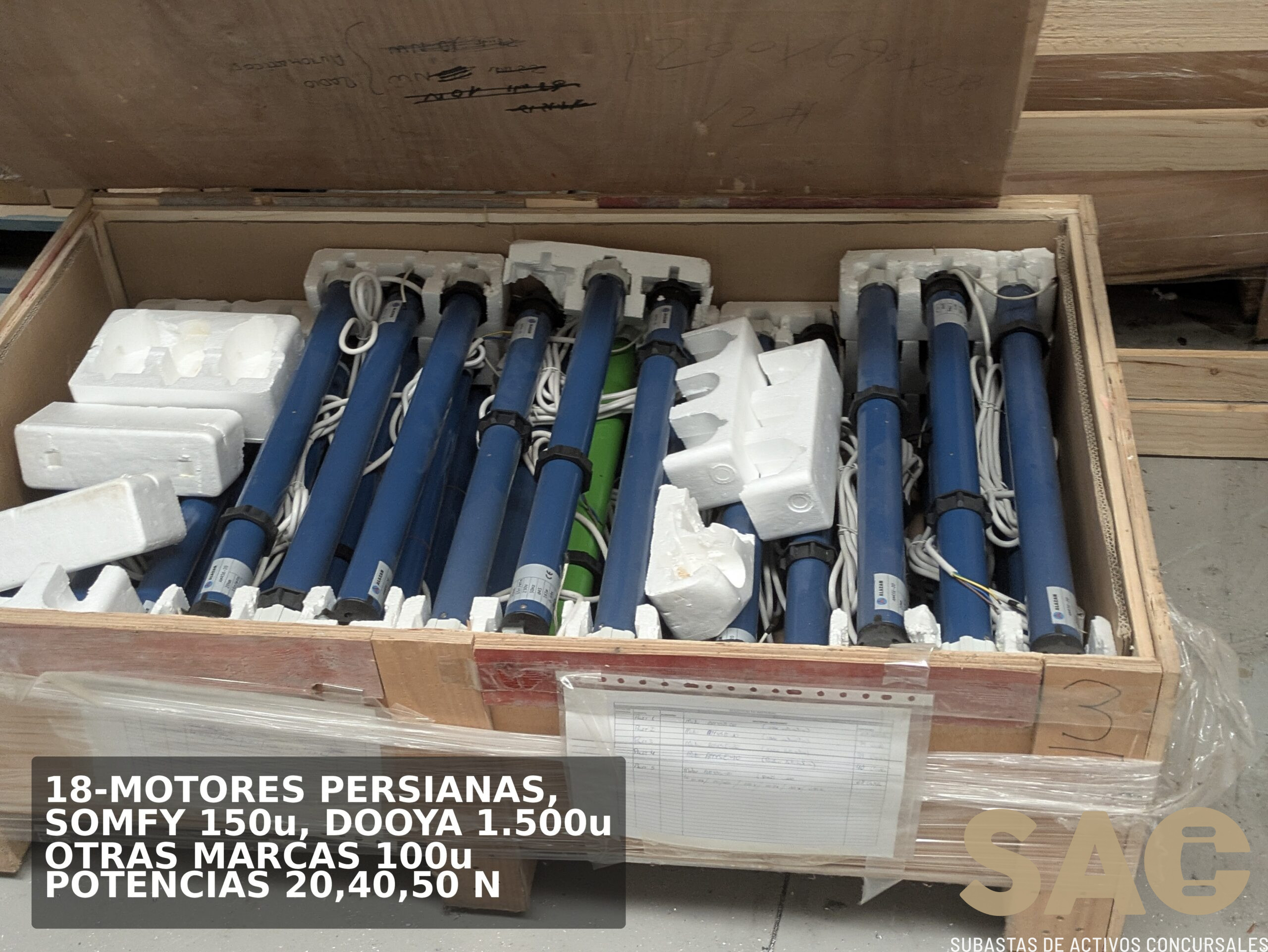 Liquidación de activos PERSIANAS ALAZAN, S.A. (Solicitud de ofertas) - Imagen 71