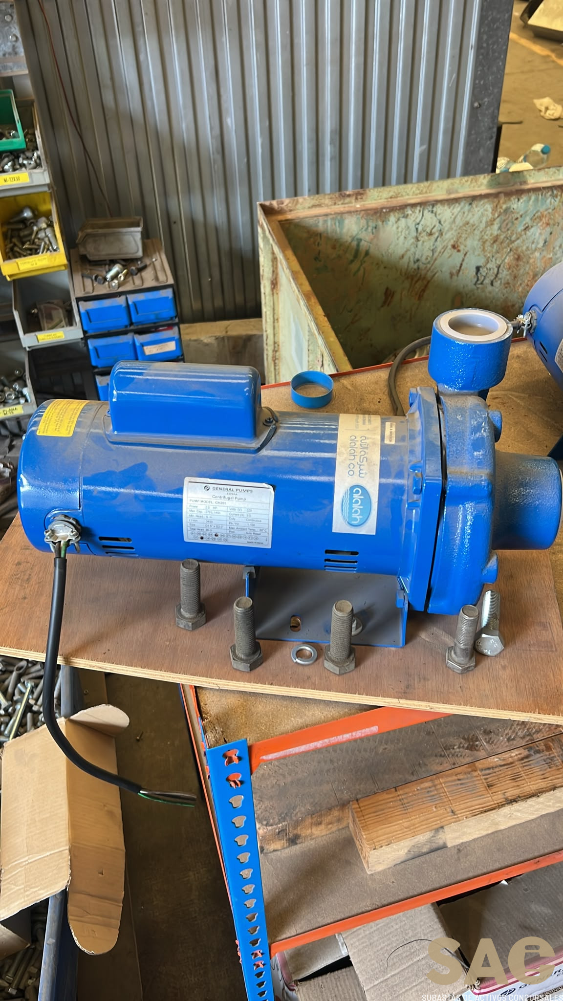 LOTE BOMBAS GENERAL PUMPS