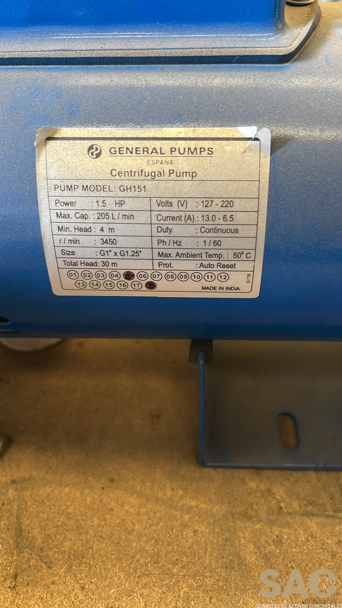 LOTE BOMBAS GENERAL PUMPS - Imagen 3
